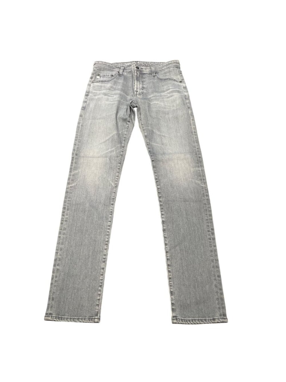 AG Dylan Slim Skinny Jean 32x33.5 Gray 8 Yrs Nico Stretch Denim Distressed